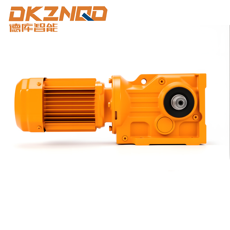 Motor Roda Gigi Heliks-Bevel Kecepatan Output Poros Padat Seri K