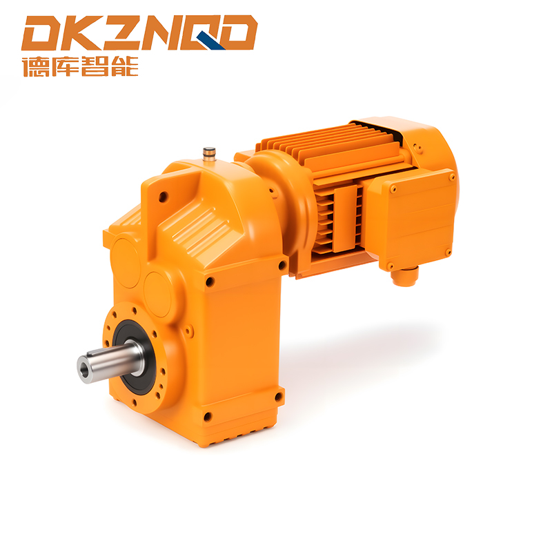 Motor Roda Gigi Heliks Poros Paralel Seri F Ringkas - Dapat Dikombinasikan RF