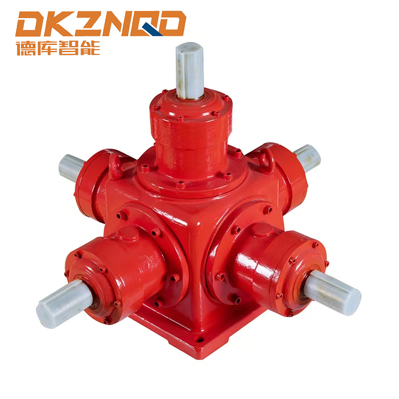 Gearbox Spiral Bevel Multi-Poros Torsi Tinggi