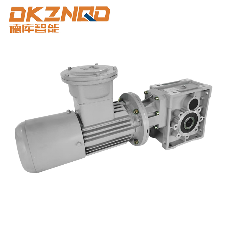 Motor Roda Gigi Hipoid BKM dengan Motor Asinkron AC
