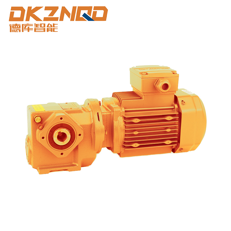 Motor Helical Worm Gear yang dipasang di flensa Seri SHZ B14