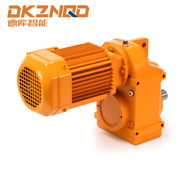 Motor Roda Gigi Heliks Poros Paralel Seri F Ringkas - Dapat Dikombinasikan RF