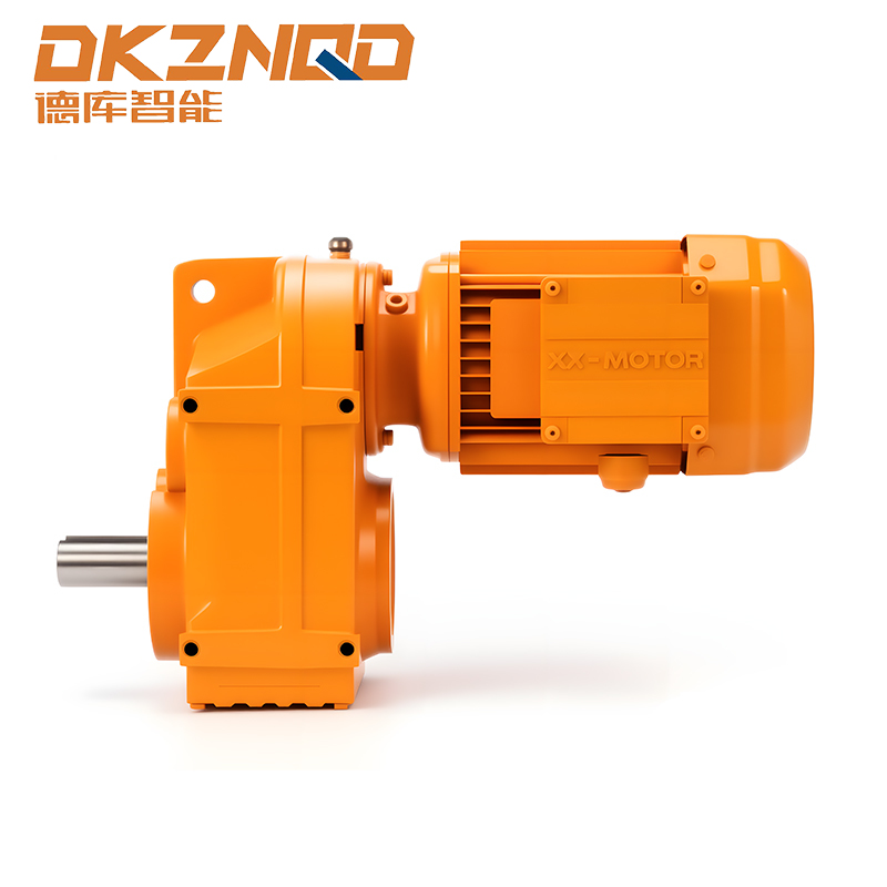 Motor Roda Gigi Heliks Poros Paralel Seri F Ringkas - Dapat Dikombinasikan RF