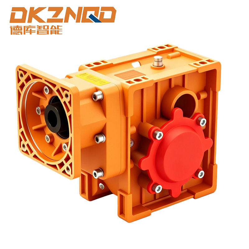 Gearbox Heliks Seri R dengan Flange Input Motor IEC