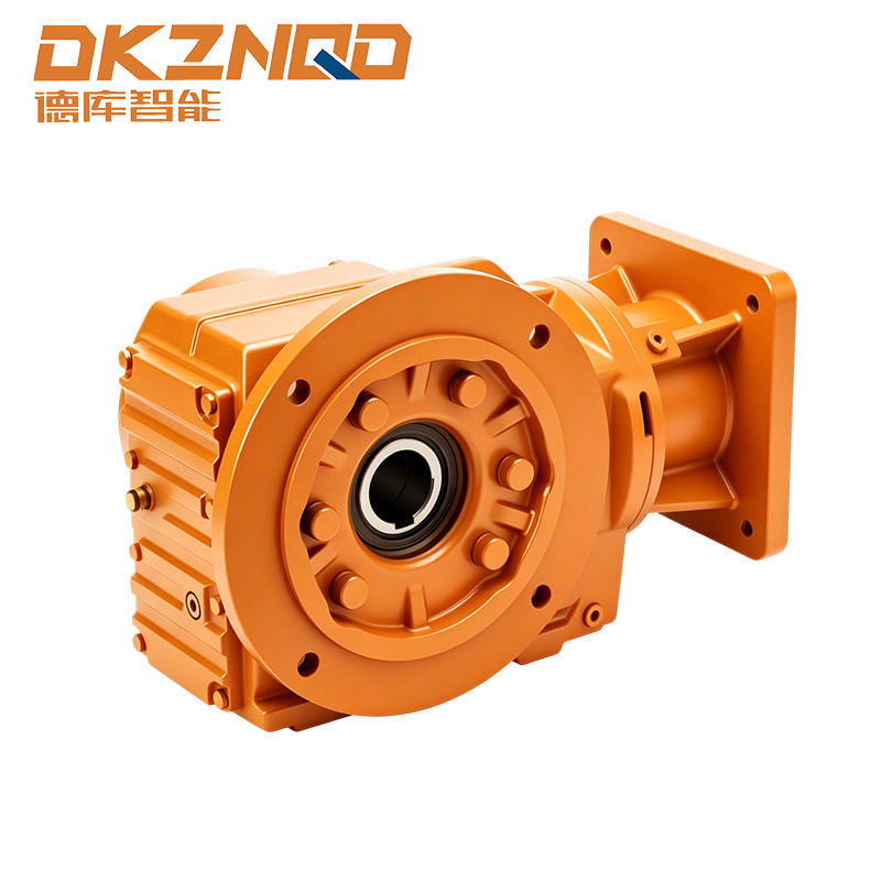 Gearbox Heliks Bevel Seri K | Peredam Kecepatan Sudut Kanan Modular